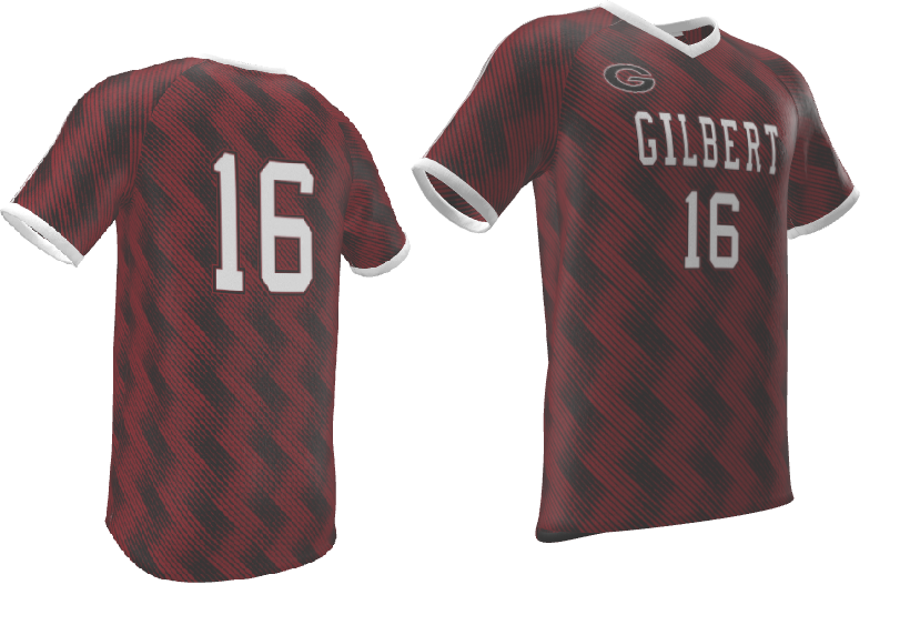 Cross V-Neck Soccer Jersey - XL | Core | XL | SO-MSS02-COR-XL